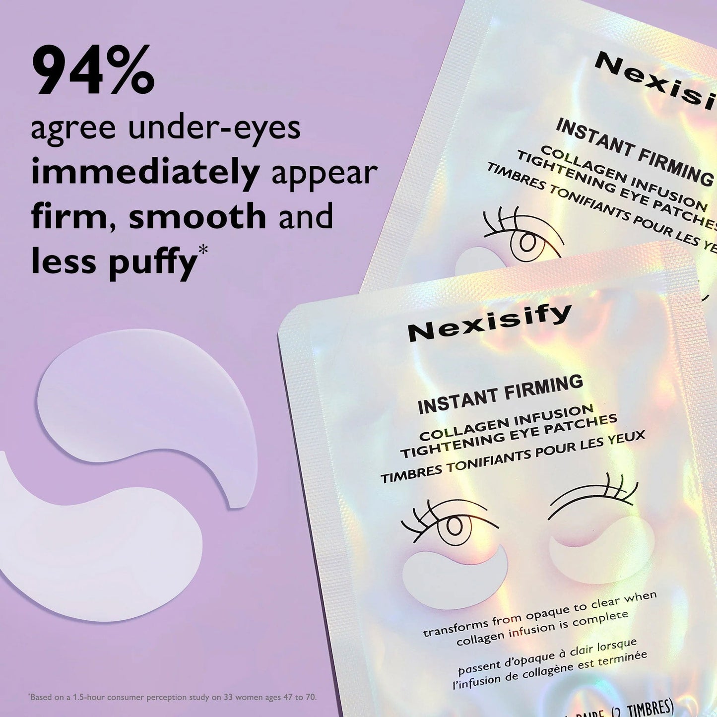 COLLAGEN INFUSION TIGHTENING EYE PATCHES