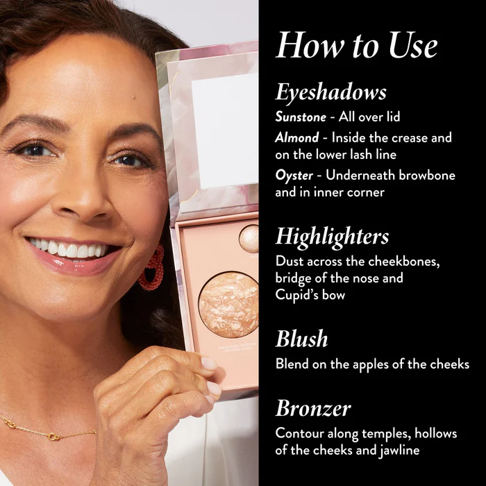 (š„Hot Sale )All-in-One Baked Face Palette | Highlight, Contour & Blush