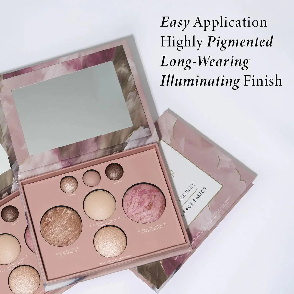 (🔥Hot Sale )All-in-One Baked Face Palette | Highlight, Contour & Blush